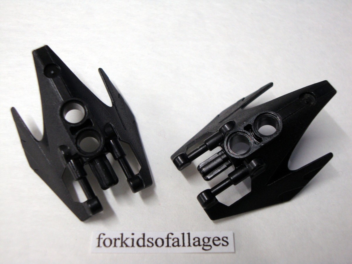 Lego Bionicle Shoulder Armor 85079 / 64272 Vorox (Black) x2 | eBay