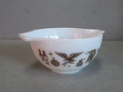 1960s PYREX 441 EARLY AMERICANA 1 1/2 QUART CINDERELLA NESTING MIXING BOWL