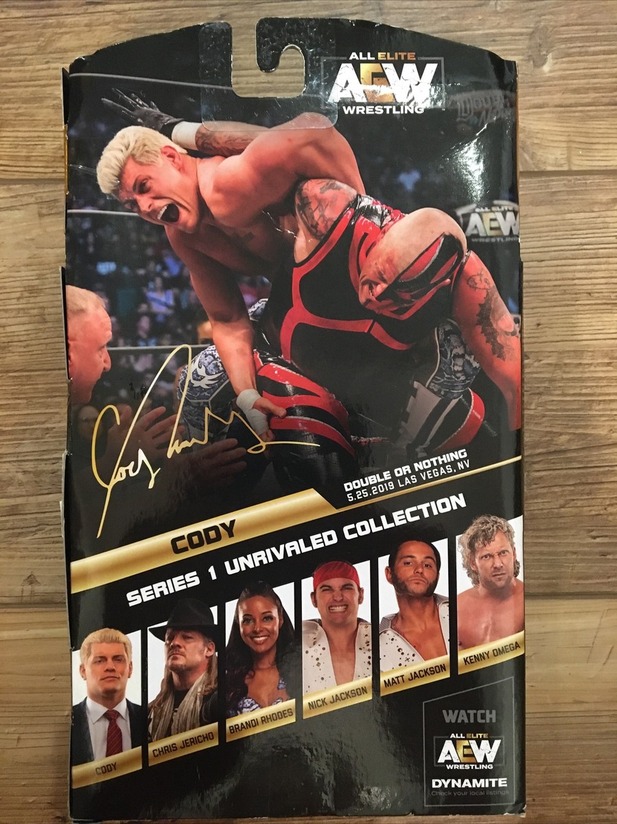 AEW Unrivaled Collection & Wrestling Superstars CODY RHODES Series