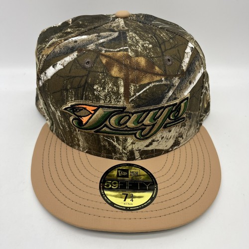 New Era 59Fifty Toronto Blue Jays Real Tree Camo Fitted 40th Anniversary 7 3/4