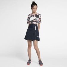 Women's Nike Sportswear NSW Skirt 932101-475 Dark Obsidian Size Large
