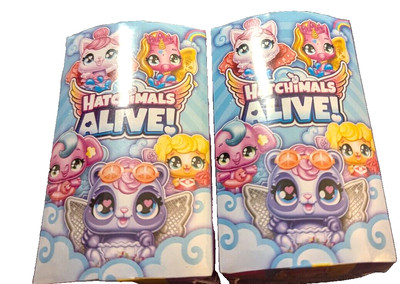 Hatchimals Alive Box Sets (2 boxes) surprise figure in self hatching egg NIB