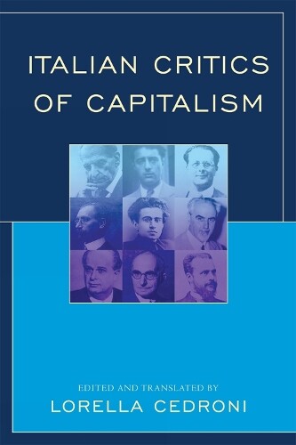 Vilfredo Pareto Italian Critics of Capitalism (Tascabile)