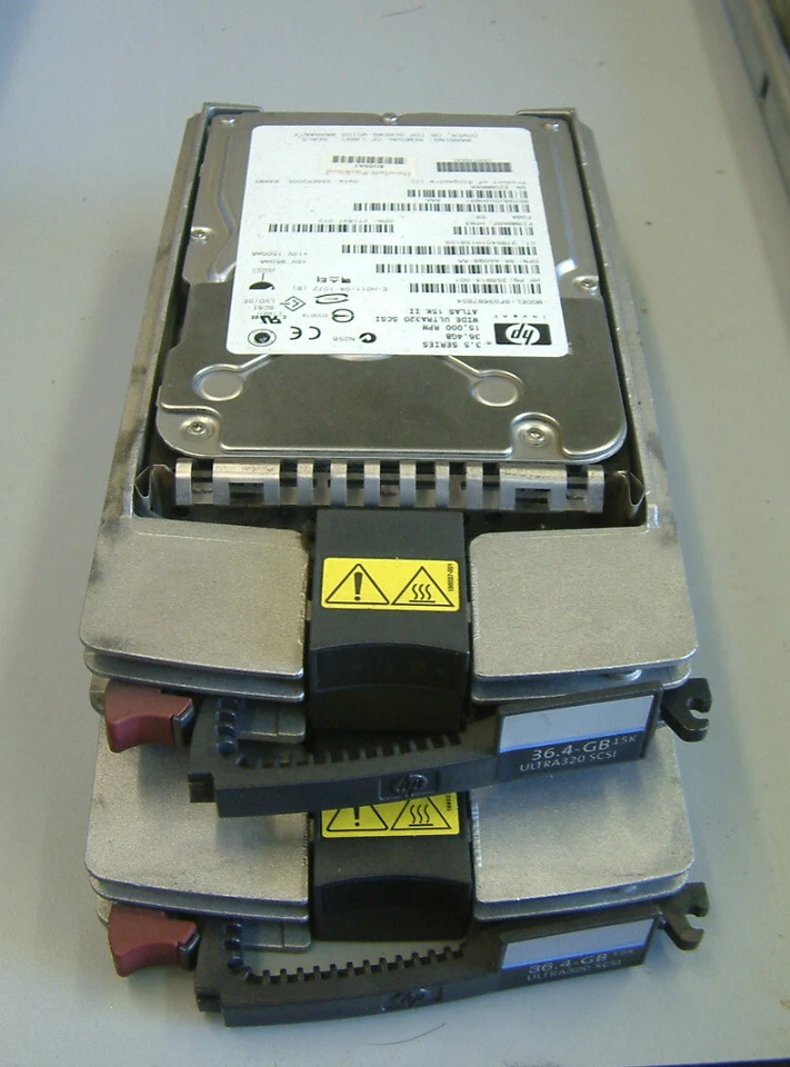 HP 36GB 15K U320 SCSI 80Pin 3.5 inch Hard Drive HDD 306641-002 +HP Server Caddy - Image 3 of 3