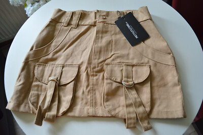 Stone Cargo Pocket Detail Micro Mini Rock 34 PrettyLittle Think