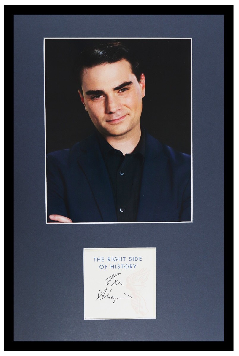 Ben Shapiro Signed Framed 11x17 Photo Display PREMIERE | eBay