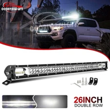 26"INCH Led Work Light Bar Spot Flood Combo Offroad 4X4WD Ford Truck ATV UTE 24"