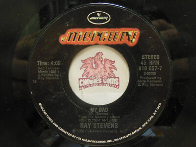 Ray Stevens   My Dad / Me, 45 RPM G+ (17A)