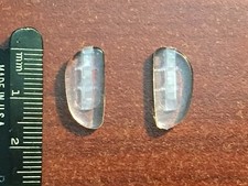 PLAQUETTES DE NEZ NEUVES (17mm) POUR ZEISS SCOPZ, COMPETITION, SPORTIF ou cadre similaire