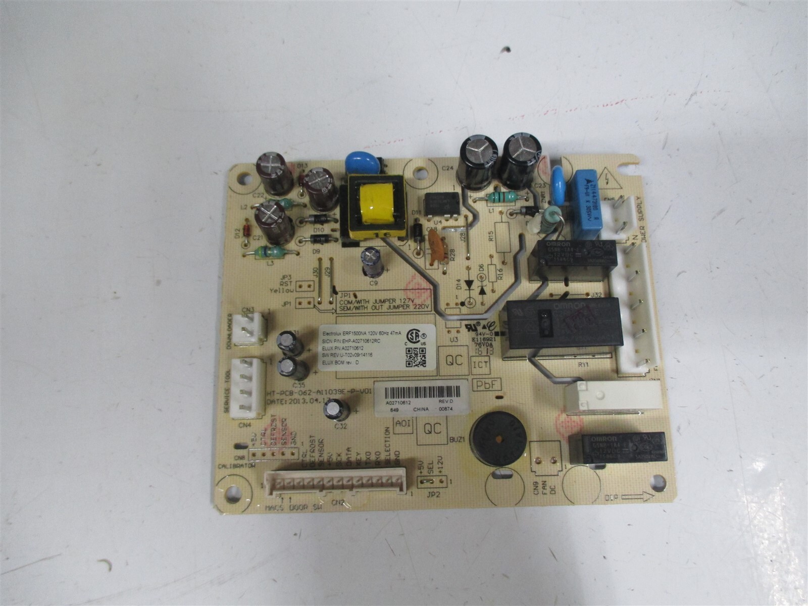 FRIGIDAIRE REFRIGERATOR CONTROL BOARD PART # A02710612 | eBay
