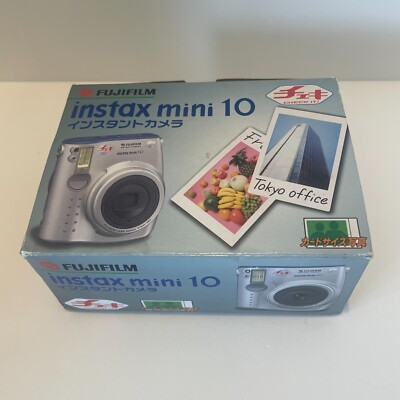 FUJIFILM Instax Mini 10 Instant Film Camera with Box & Manual