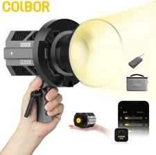 COLBOR CL100X 110W Bi-Color 2700-6500K Handheld COB Led Video Light APP Control 