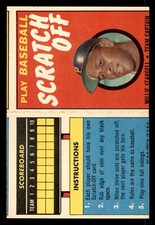 1970 Topps Scratch-Offs Baseball #21 Willie Stargell VG *d2