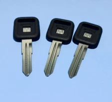 3x Blank Ignition Spare Key For Isuzu FSR NPR NRR NQR Pickup Trooper Bighorn