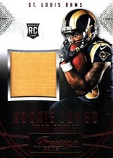 2015 Prestige Rookie Jumbo Jerseys Patch #RJJTG Todd Gurley Rams