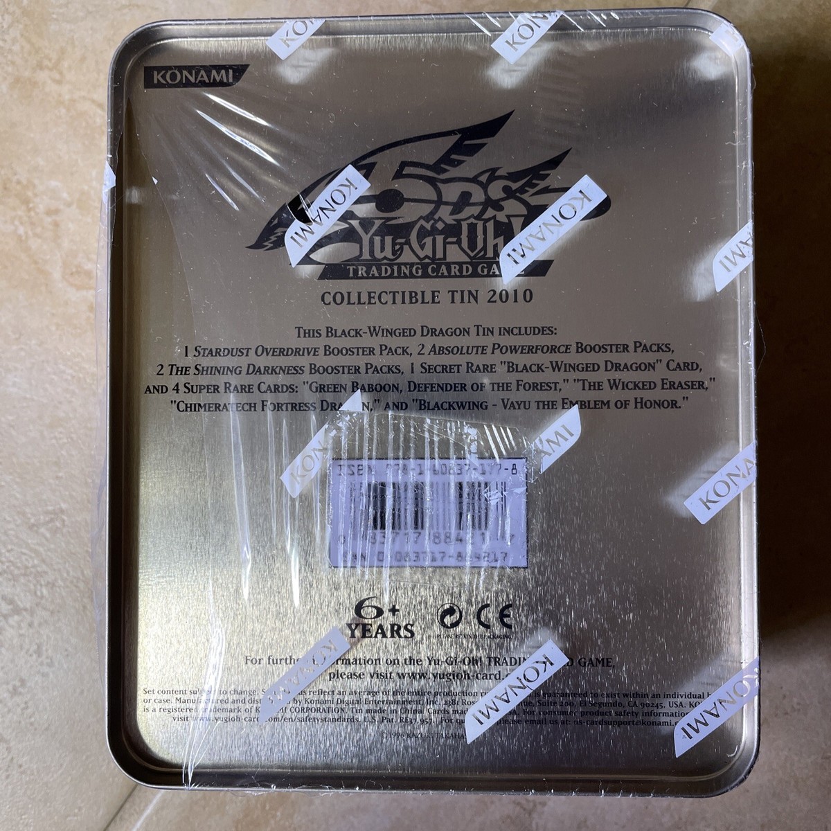 遊戯王 tin 2010 Black−winged dragon 他 1x Black-Winged Dragon 2010 Collectors Tin Brand New Sealed