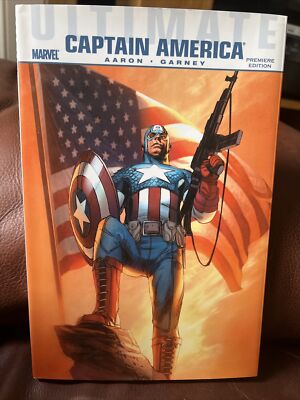Ultimate Comics Captain America, Marvel Premiere Edition Hardcover, 2011 Aaron