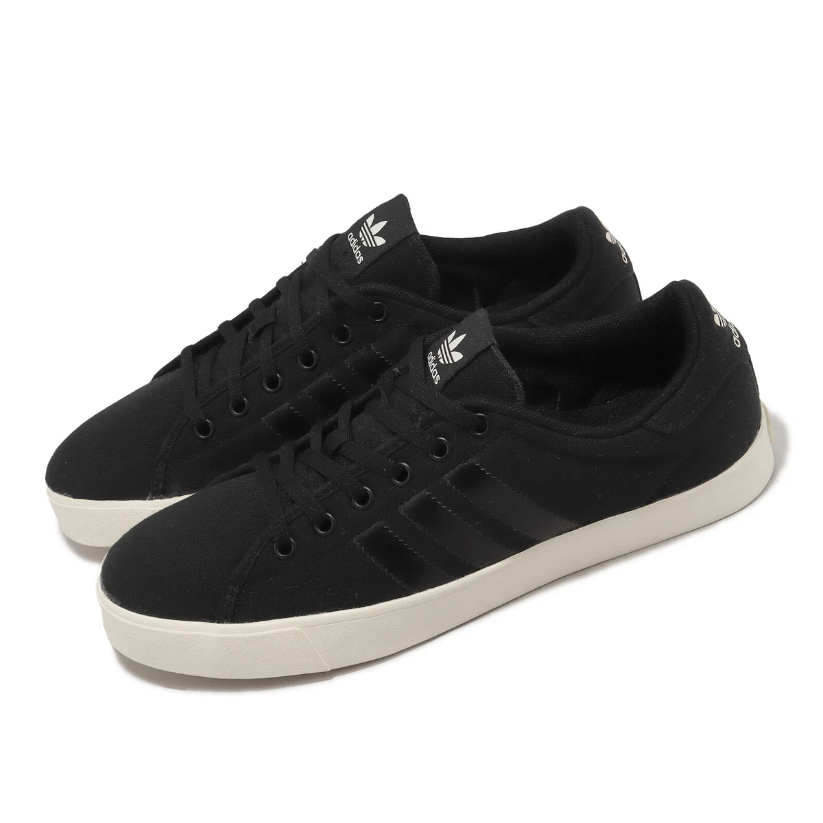 adidas Originals Adicourt Core Black Chalk White Men Casual Shoes
