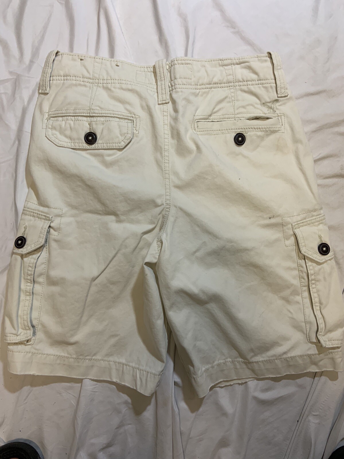 American Eagle Men’s Khaki Solid Classic Length Cargo Shorts Size 30 eBay