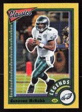 2022 Panini Classics Donovan McNabb Premium Timeless Tributes Gold /60 #136