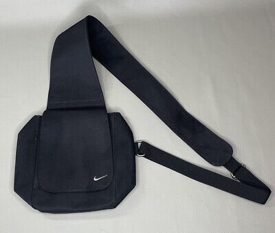 Vintage Y2K NIKE Crossbody Sling Backpack One Shoulder Bag Black | eBay