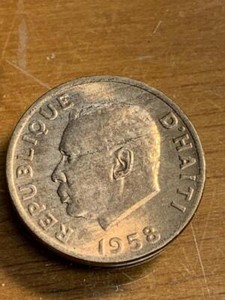 Haiti 1958  5 Centimes U.S. Min Made Uncirculated Condition SKU# 33235
