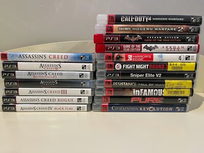 Playstation 3 Games - Multiple Games for sell; includes cases & original inserts