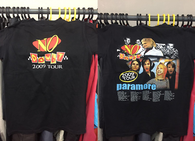No Doubt Band Paramore Tour 2009 Shirt Men Women Unisex Cotton Tee