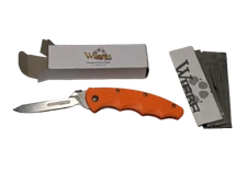 1 Wiebe Monarch Wicked Sharp Folding Knife Scalpel with 3 Replacement Blades