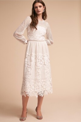 edina cotton maxi dress Edina Tie-Front Slit-Neck Dress