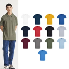 AWDis Just Ts & Polos The 100 Polo JP100 - Men's Casual Short Sleeve Polo Shirt