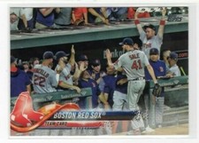Boston Red Sox 2018 Topps Series 1 Baseball Base Common #48 Team Card