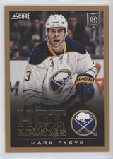 2013-14 Panini Rookie Anthology Score Update Gold Mark Pysyk #741 0c3