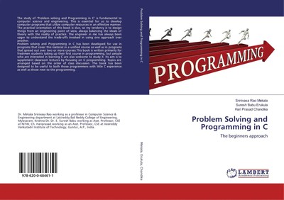 Srinivasa Rao Mekala (u. a.) | Problem Solving and Programming in C | Buch