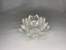 Swarovski - Kerzenhalter - Seerose, Lotusflower 7600/124000 - Ø 8 cm