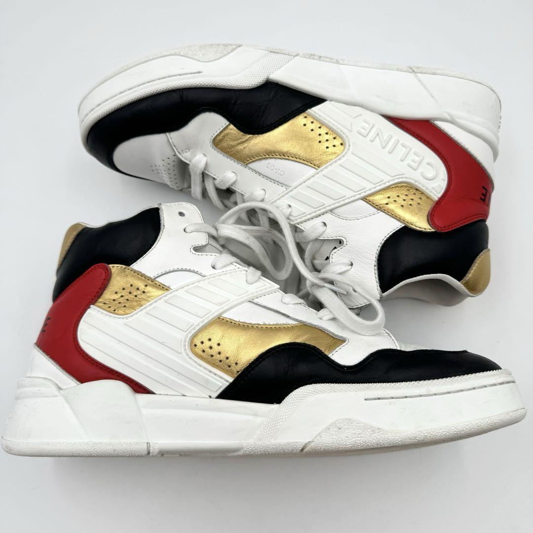 CELINE High-top Sneakers White Platform Size 41 Men's From