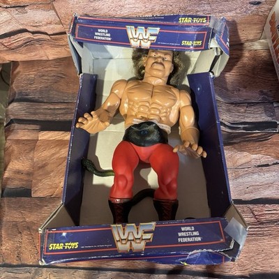 Vintage 1991 Star Toys WWF Jake The Snake Roberts Wrestling Superstar Figure Box