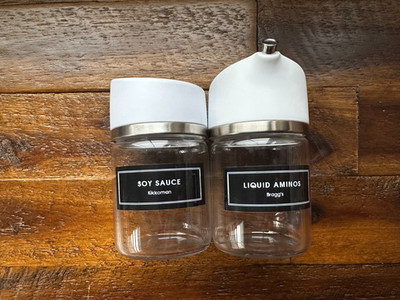 Set of 2 OXO Good Grips Precision Pour Glass 5 oz. Soy Sauce Dispensers