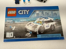 LEGO City 60128: Police Pursuit. Complete with instructions, no box