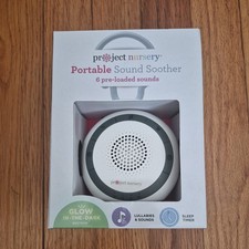 Project Nursery Portable Sound Soother - 6 Pre-loaded Sounds Infant White Noise