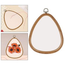 Stickrahmen Ornamente oval Wanddeko h&auml;ngende Ornamente zum Kreuzstich