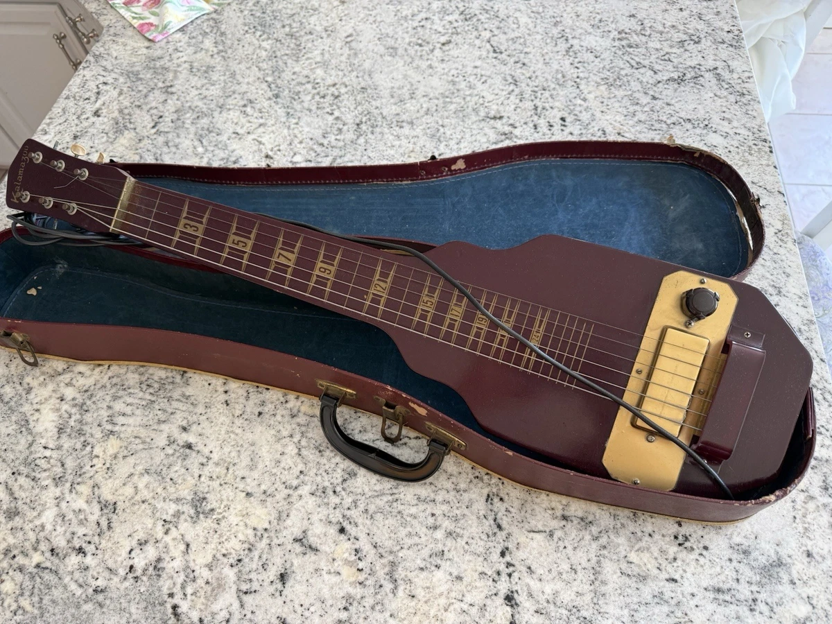 Lap Steel Guitar Case In Vintage Lap & Steel Guitars for sale | eBay