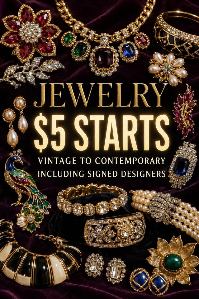 Thursday Jewelry Steals - $5 Starts on Everything