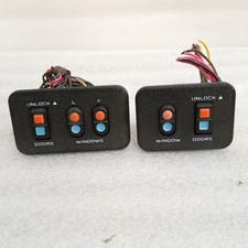87-91 Power Window Door & Lock Switch Set w/N...