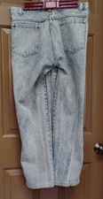 Vintage Jeans Mens Sz 34 XL Blue Denim Acid W...