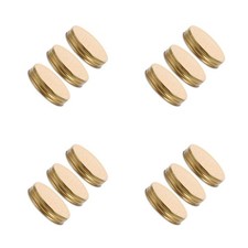 12 Pcs Bee Feeder Cap: Bee Waterer Station Lid Replacement Beehive Entrance