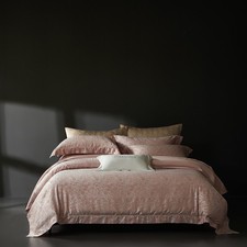 Bedding Set 4 Pcs/lot Colored Jacquard Flat Sheet Set Duvet Cover 2 Pillowcases