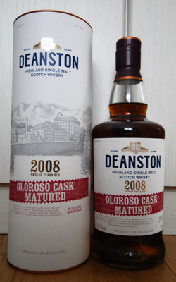Deanston 2008 12yo. Highland Single Malt Scotch Whisky Oloroso Cask 700ml 52,7%