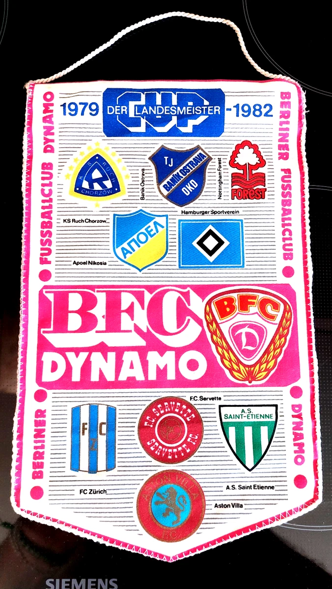 Fanion Vintage BFC Dynamo Berlin – Souvenir Football Allemand