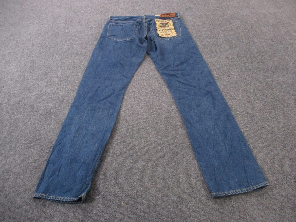 RRL ダブルアールエル　リジットデニム　31×32 未使用品 RRL ダブルアールエルリジットデニム31×32 未使用品 【公式通販】